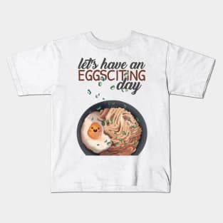 Fried Noodle with egg Kids T-Shirt